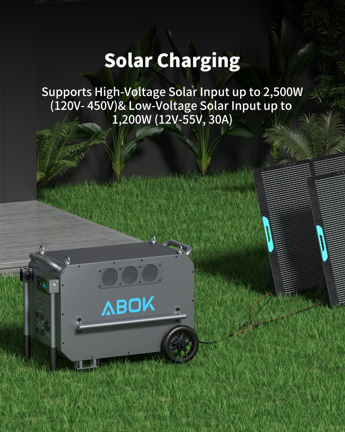 Ark7200 Portable Power Station, 7200W AC, 9792Wh Lifepo4 Battery
