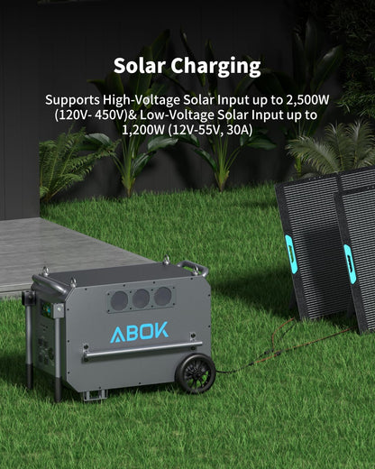 Ark7200 Portable Power Station, 7200W AC, 9792Wh Lifepo4 Battery