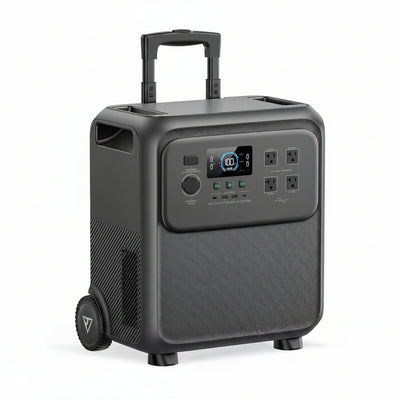2600W Output 3840Wh Power Station Lifepo4 Battery Push Button Start Generator for Home Backup