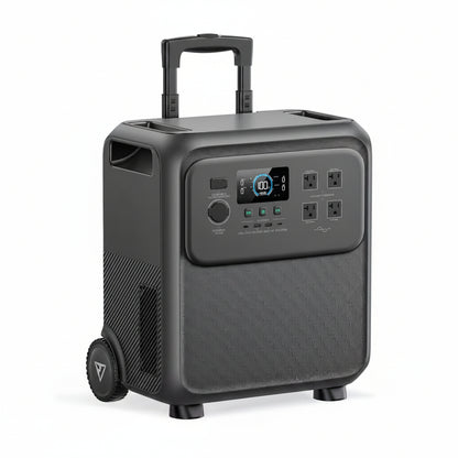 2600W Output 3840Wh Power Station Lifepo4 Battery Push Button Start Generator for Home Backup