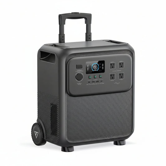 2600W Output 3840Wh Power Station Lifepo4 Battery Push Button Start Generator for Home Backup