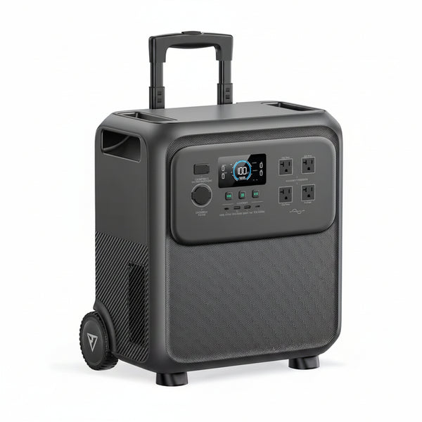 2600W Output 3840Wh Power Station Lifepo4 Battery Push Button Start Generator for Home Backup