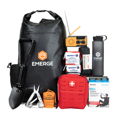 Emerge Survival 72-Hour Emergency Kit — 1 or 2 People