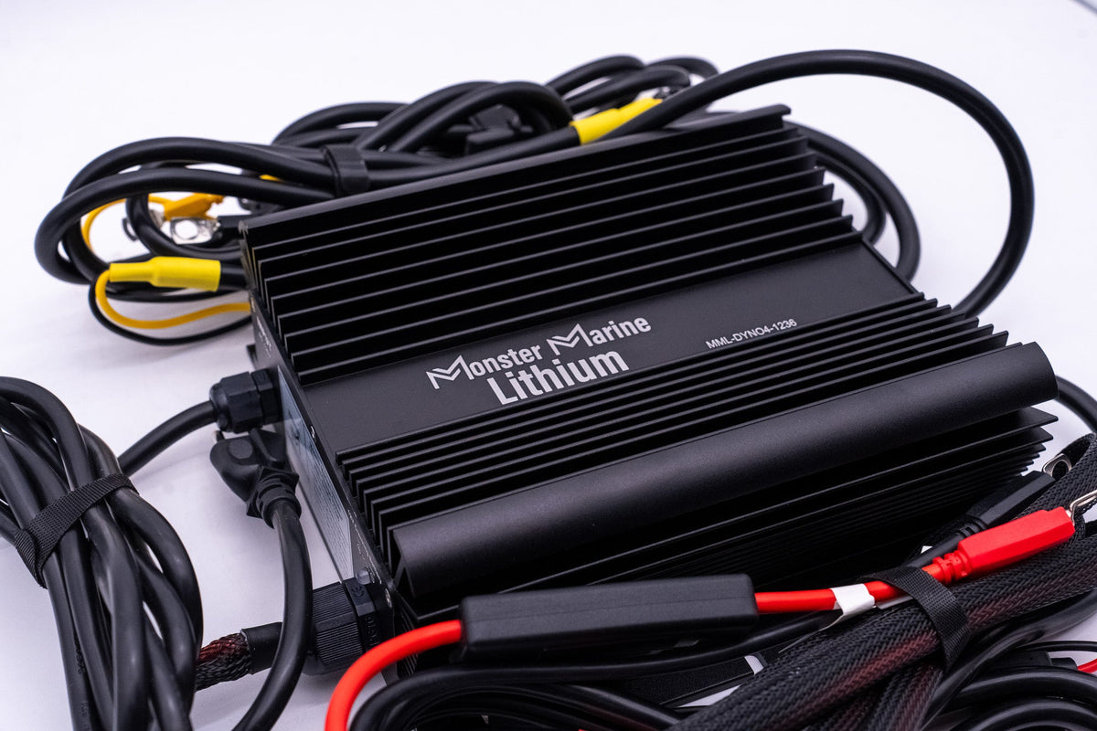 Monster Marine Lithium DYNO4 4-Bank Marine Charger