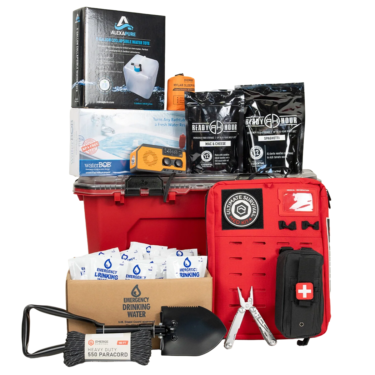 Emerge Survival Shelter In Place Emergency Kit