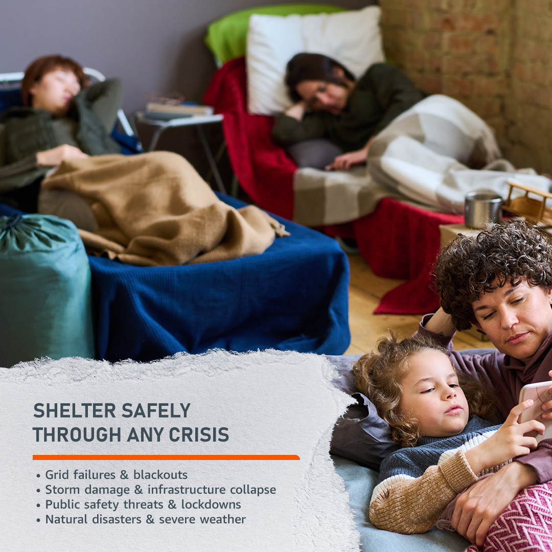 Emerge Survival Shelter In Place Emergency Kit