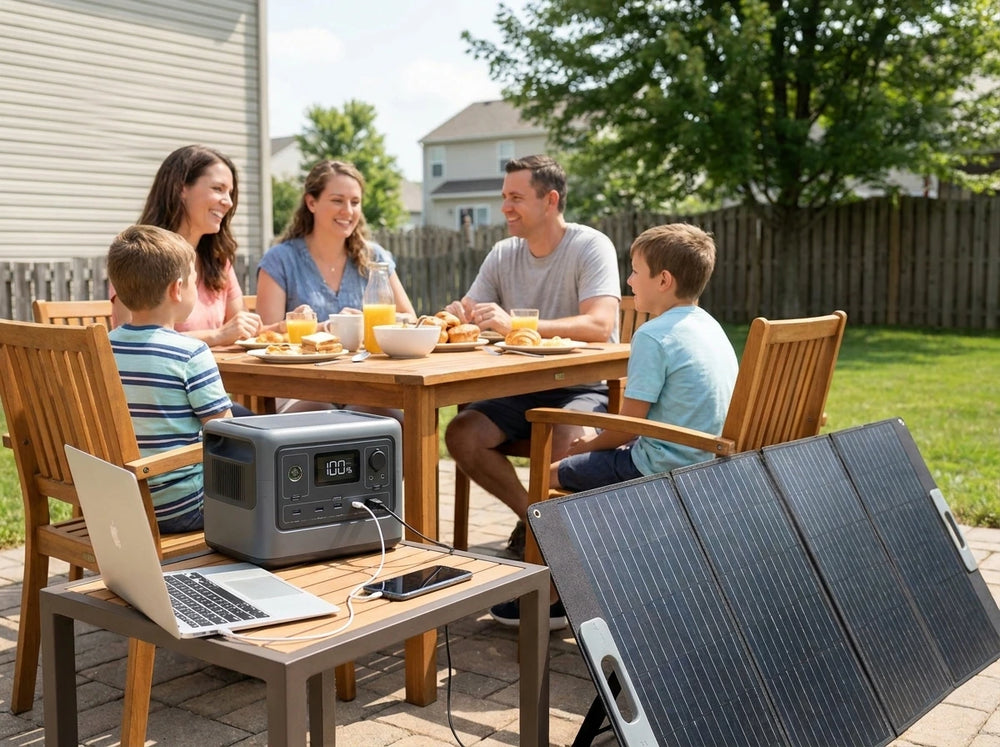 Solar-powered life beyond the grid