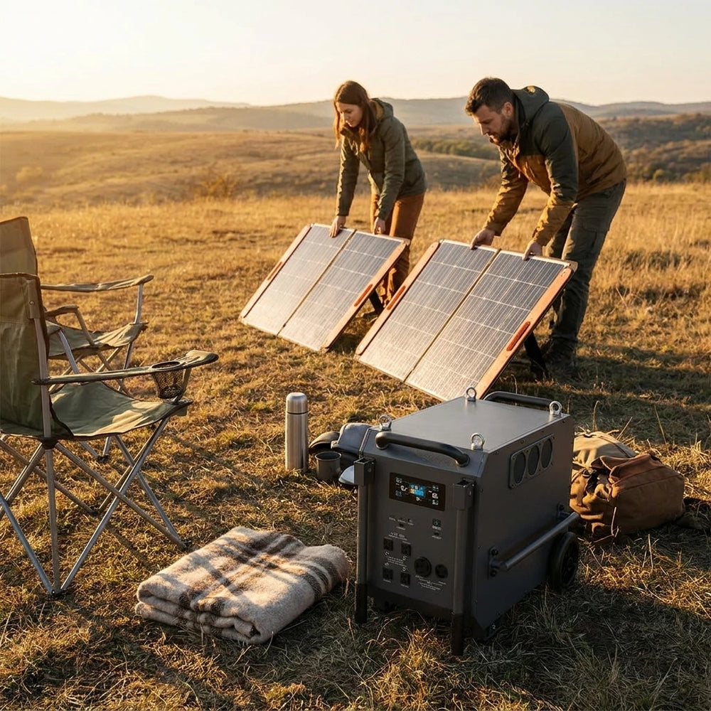 Solar-powered life beyond the grid