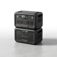7884Wh Solar Generator, 3840W Output Power Station Lifepo4 Battery Generator Combo for Home Backup — Studio Shot