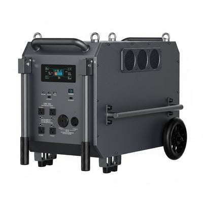 Ark7200 Portable Power Station, 7200W AC, 9792Wh Lifepo4 Battery
