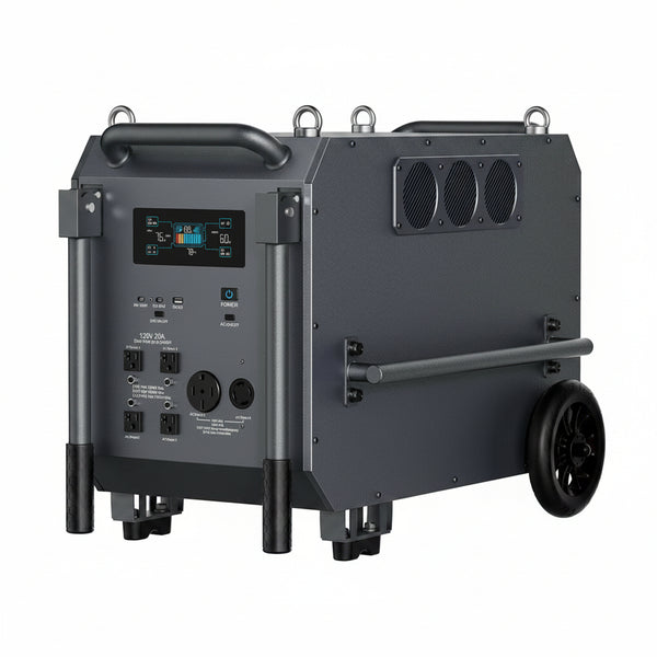 Ark7200 Portable Power Station, 7200W AC, 9792Wh Lifepo4 Battery